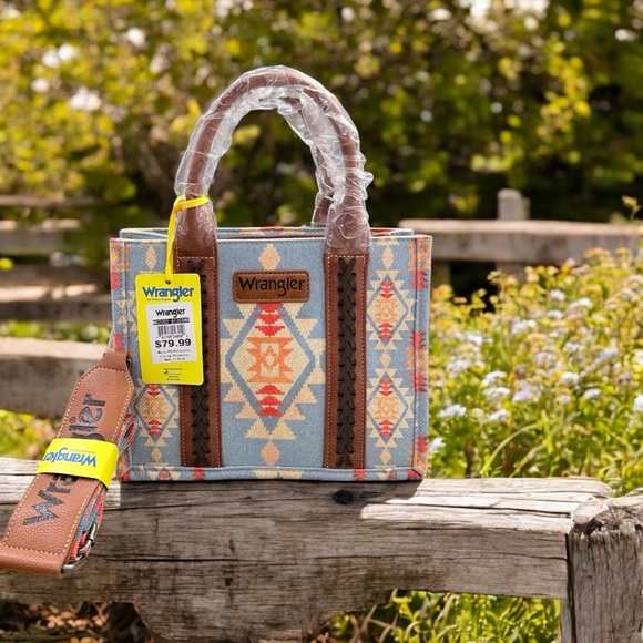 Wrangler Handbags - NWT Wrangler Aztec Tote Bag For Women
